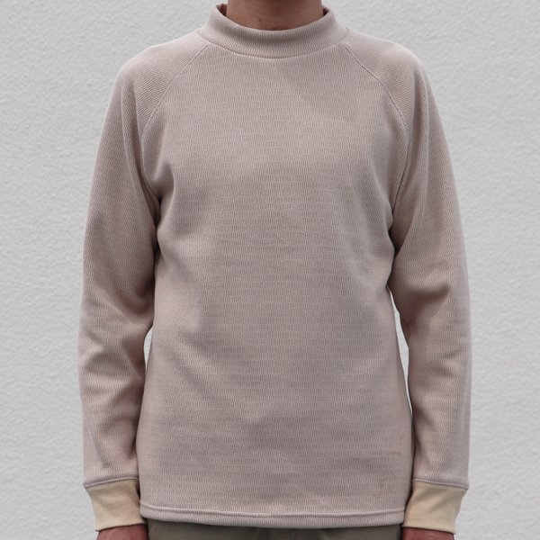 画像18: 【ボンバーヒート】爆暖ハニカムサーマル ラグランスリーブ モックネック【MADE IN JAPAN】『日本製』 / Upscape Audience