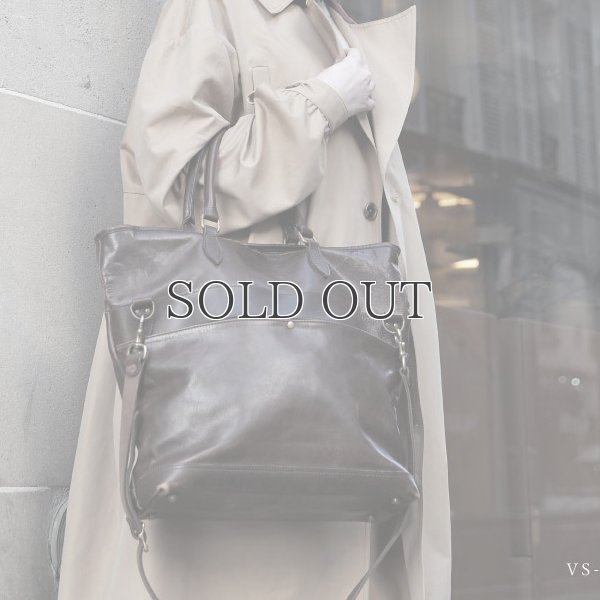 画像9: LEATHER NELSON  2Way BAG(VS-244LS)【MADE IN JAPAN】『日本製』【送料無料】 / VASCO