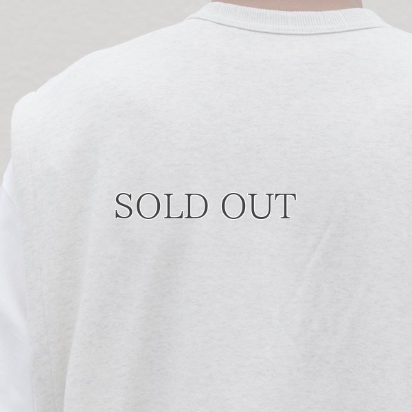 画像8: 30/10 ADVANCE裏毛 クルーネック ベスト【MADE IN JAPAN】『日本製』 / Upscape Audience