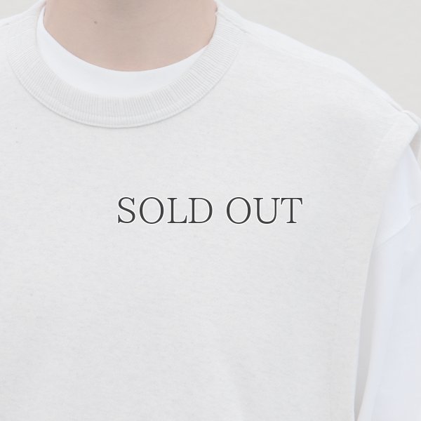 画像7: 30/10 ADVANCE裏毛 クルーネック ベスト【MADE IN JAPAN】『日本製』 / Upscape Audience