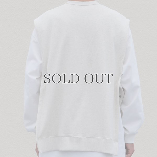 画像5: 30/10 ADVANCE裏毛 クルーネック ベスト【MADE IN JAPAN】『日本製』 / Upscape Audience