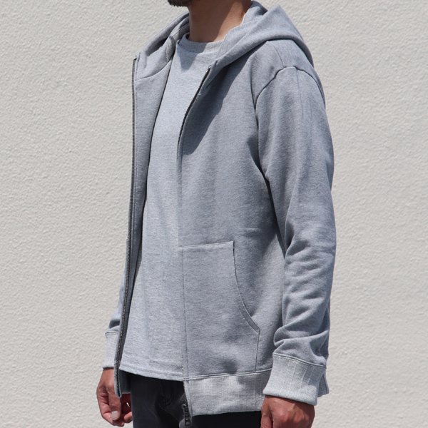 画像8: 30/10 ADVACE裏毛 スタンドフードZIPパーカー【MADE IN JAPAN】『日本製』 / Upscape Audience