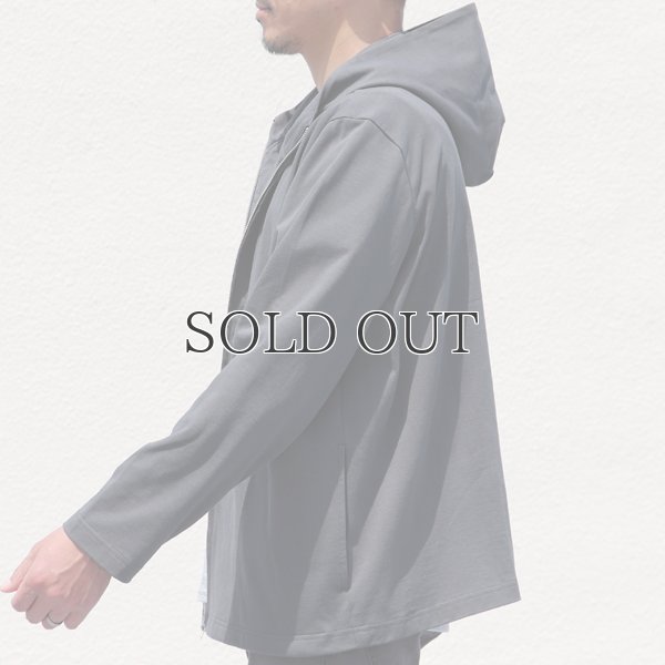 画像4: VORTEX（MVS天竺）スタンドフードZIP パーカー【MADE IN JAPAN】『日本製』 / Upscape Audience