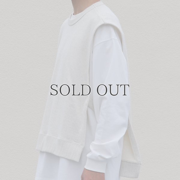 画像3: 30/10 ADVANCE裏毛 クルーネック ベスト【MADE IN JAPAN】『日本製』 / Upscape Audience