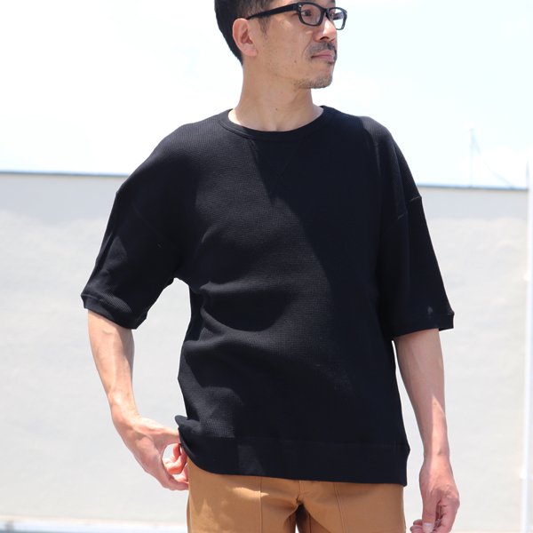 画像3: 度詰ワッフル Vガゼット ビッグTEE【MADE IN JAPAN】『日本製』/ Upscape Audience