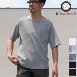 度詰ワッフル ヘムラウンドポケTEE【MADE IN JAPAN】『日本製』/ Upscape Audience