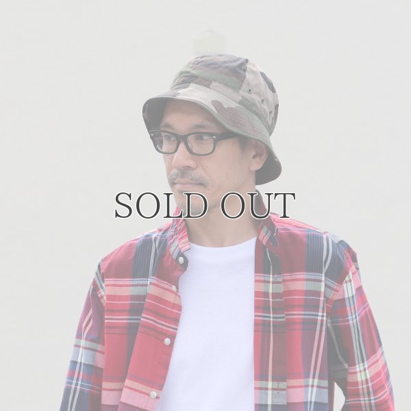 画像7: DEAD STOCK / FRENCH ARMY BUSH HAT（フランス軍 ブッシュハット）/ウッドランドカモ