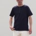 画像9: 【RE PRICE / 価格改定】JPSダブルニットクルーネックヘンリー半袖Tシャツ【MADE IN JAPAN】『日本製』/ Upscape Audience