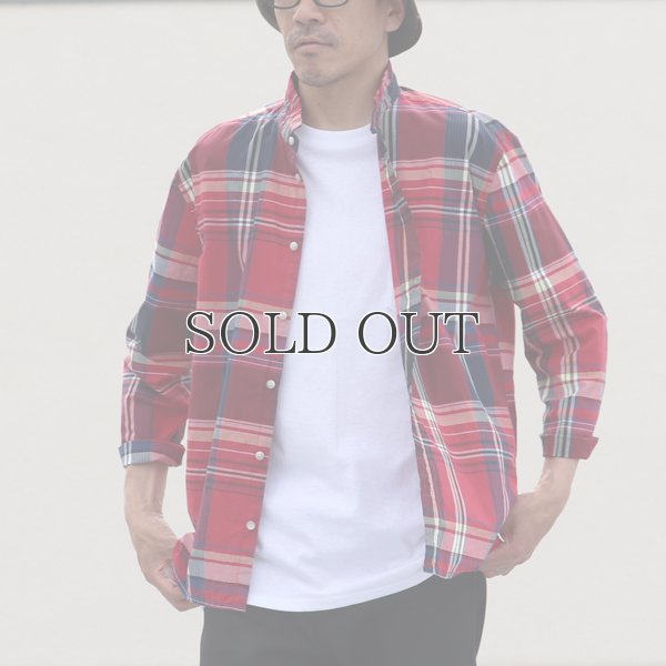 画像2: 【価格改定/RE PRICE】マドラス大判チェックスタンドスモールカラー シャツジャケット【MADE IN JAPAN】『日本製』/ Upscape Audience