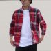画像2: 【価格改定/RE PRICE】マドラス大判チェックスタンドスモールカラー シャツジャケット【MADE IN JAPAN】『日本製』/ Upscape Audience (2)