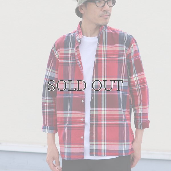 画像7: 【価格改定/RE PRICE】マドラス大判チェックスタンドスモールカラー シャツジャケット【MADE IN JAPAN】『日本製』/ Upscape Audience