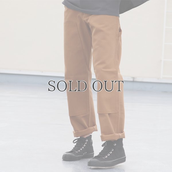 画像3: ダブルニーペインターダックパンツ / ROUND HOUSE