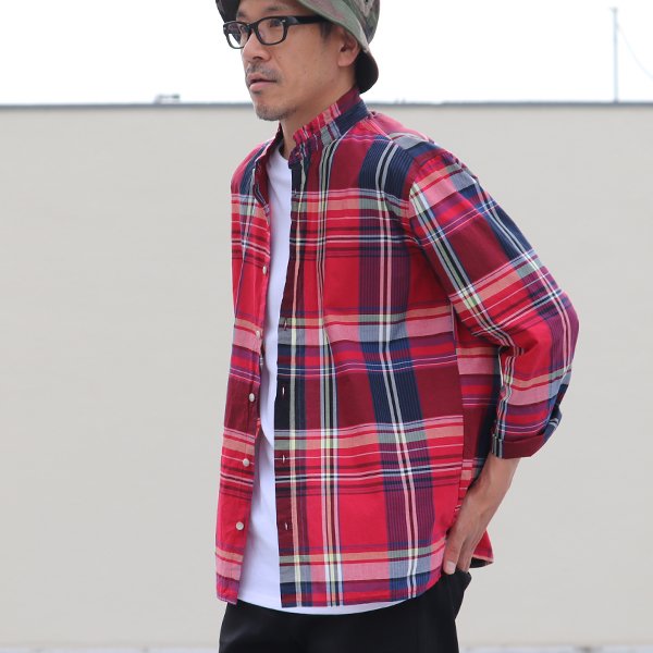 画像3: 【価格改定/RE PRICE】マドラス大判チェックスタンドスモールカラー シャツジャケット【MADE IN JAPAN】『日本製』/ Upscape Audience