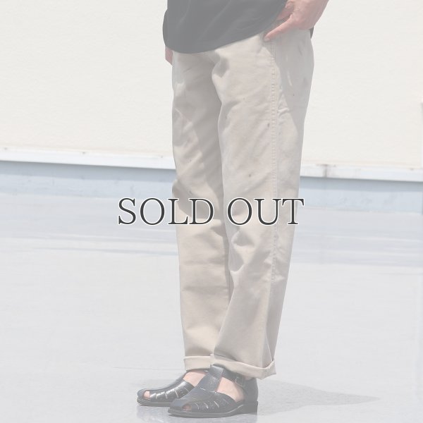 画像5: 日本国内加工顔料×ベーキング仕上げ米国製別注チノパンツ / Audience