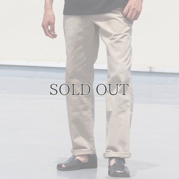 画像4: 日本国内加工顔料×ベーキング仕上げ米国製別注チノパンツ / Audience