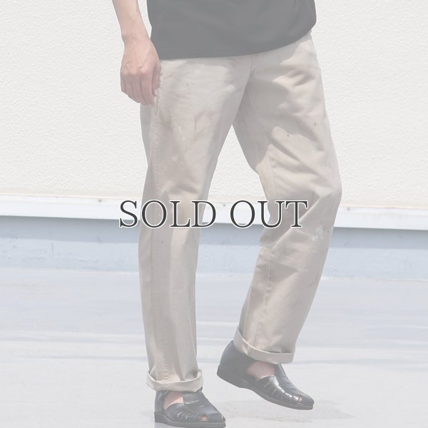 画像6: 日本国内加工顔料×ベーキング仕上げ米国製別注チノパンツ / Audience