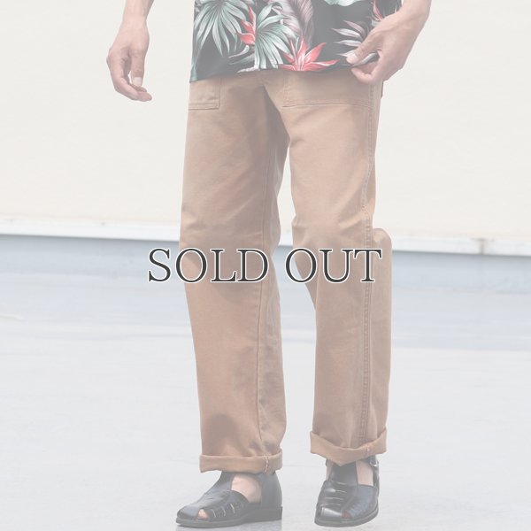 画像3: 米国製50'S Vintage日本加工ダックファティーグパンツ  / Audience