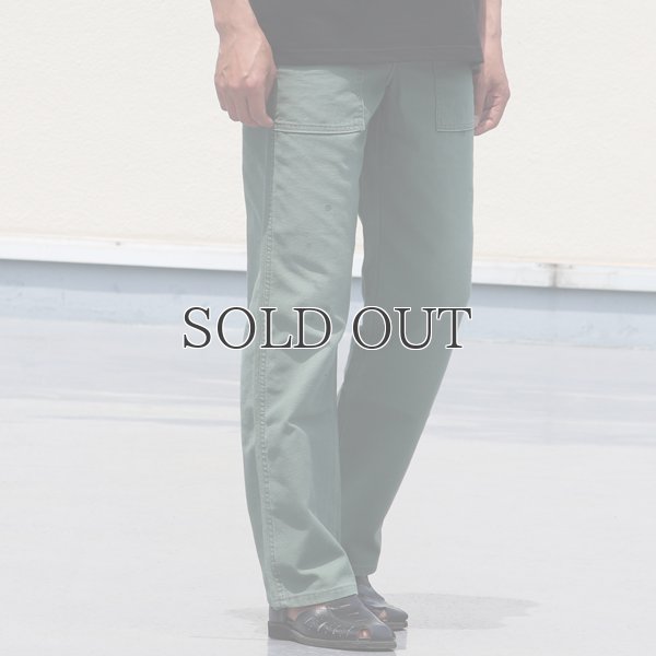 画像3: 日本国内加工リアルワーカー汚し仕上げ米国製別注バックサテンサファリトラウザー  / Audience