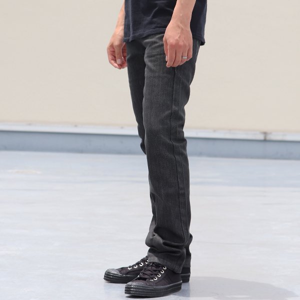 画像4: 【RE PRICE / 価格改定】オーバーダイカラーデニムストレートタイトフィットパンツ【MADE IN JAPAN】『日本製』/ Upscape Audience