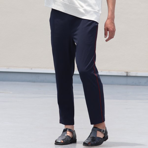 画像10: ナイロン 4wayストレッチ ライン イージーアンクルパンツ【MADE IN JAPAN】『日本製』【送料無料】/ Upscape Audience