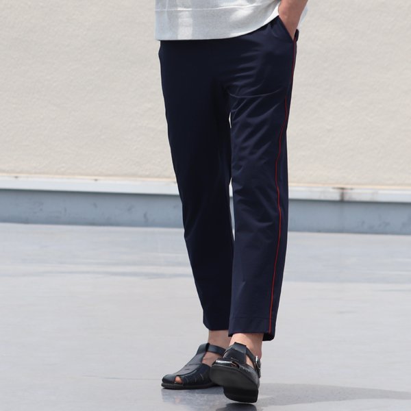 画像7: ナイロン 4wayストレッチ ライン イージーアンクルパンツ【MADE IN JAPAN】『日本製』【送料無料】/ Upscape Audience