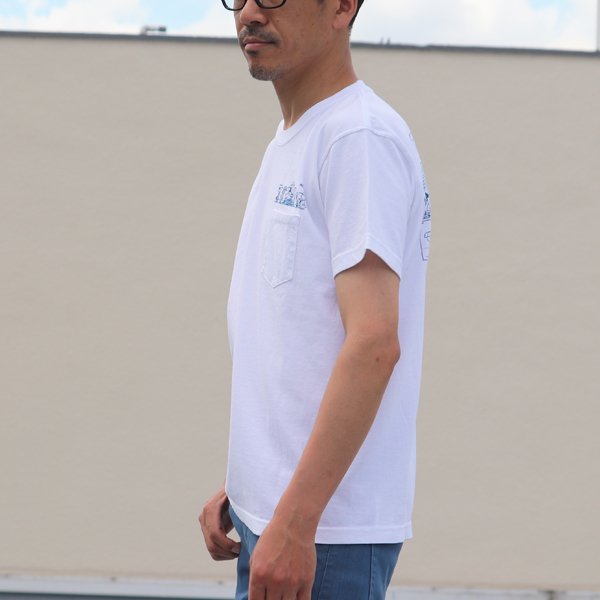 画像10: 【RE PRICE / 価格改定】Old Snoopy "Schulz-Comic" 7.1oz米綿丸胴オールドプリントクルーネックポケットT / Audience