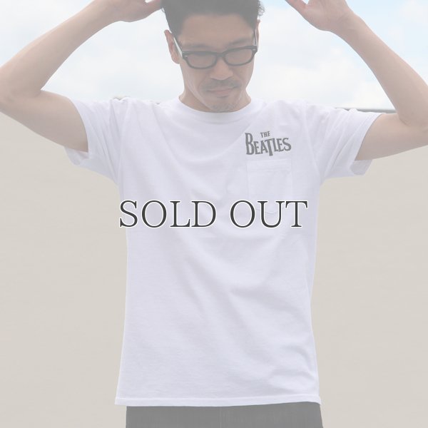 画像4: BEATLES ロゴ刺繍USAファブリック丸胴国産ポケットTEE【FABRIC MADE IN USA】【ASSEMBLED IN JAPAN】『日本製』/ Upscape Audience