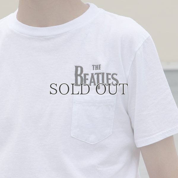画像5: BEATLES ロゴ刺繍USAファブリック丸胴国産ポケットTEE【FABRIC MADE IN USA】【ASSEMBLED IN JAPAN】『日本製』/ Upscape Audience