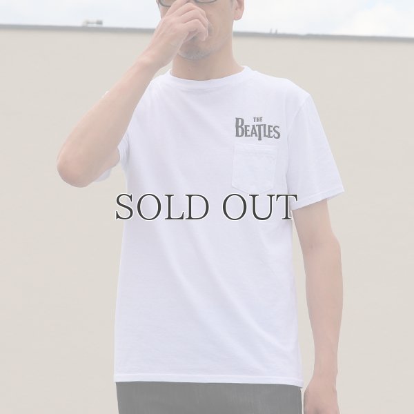 画像6: BEATLES ロゴ刺繍USAファブリック丸胴国産ポケットTEE【FABRIC MADE IN USA】【ASSEMBLED IN JAPAN】『日本製』/ Upscape Audience