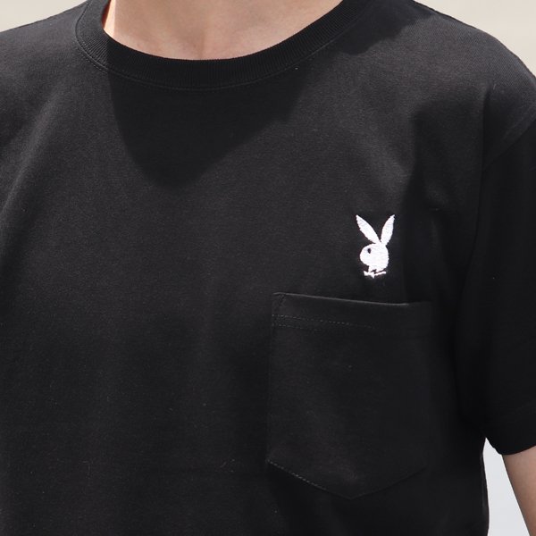 画像5: 【RE PRICE / 価格改定】PLAY BOY”ラビットヘッド”刺繍ポケット付きTEE【Audience】