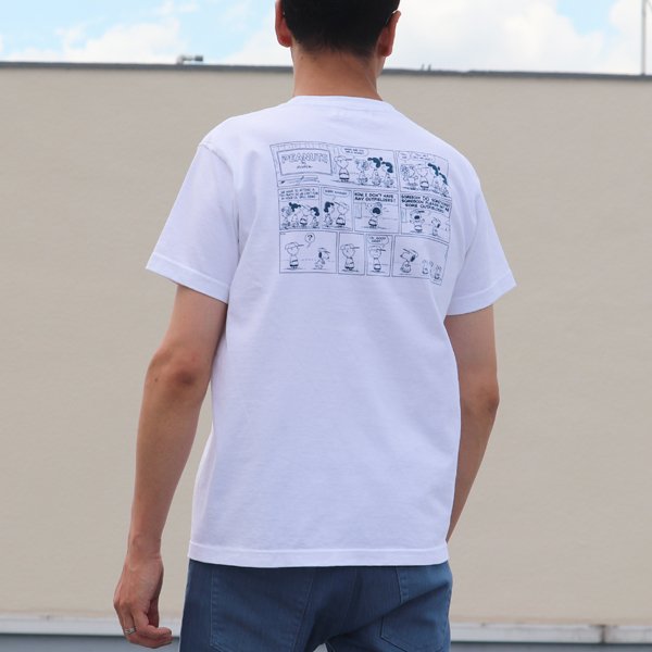画像11: 【RE PRICE / 価格改定】Old Snoopy "Schulz-Comic" 7.1oz米綿丸胴オールドプリントクルーネックポケットT / Audience
