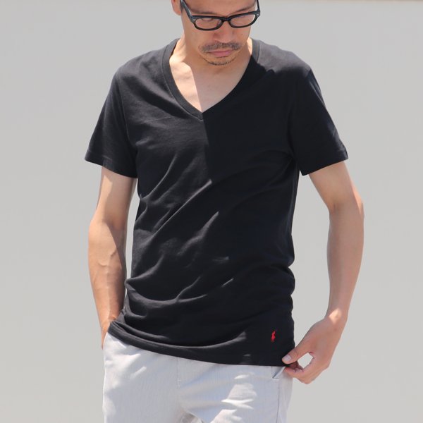 画像14: Dead Stock / クラシックコットン3PVネックT 【3枚パック】 / RALPH LAUREN