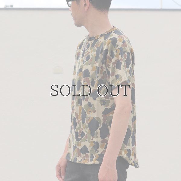画像10: カモプリント裏毛ラグランスウェット半袖シャツ【MADE IN JAPAN】『日本製』/ Upscape Audience