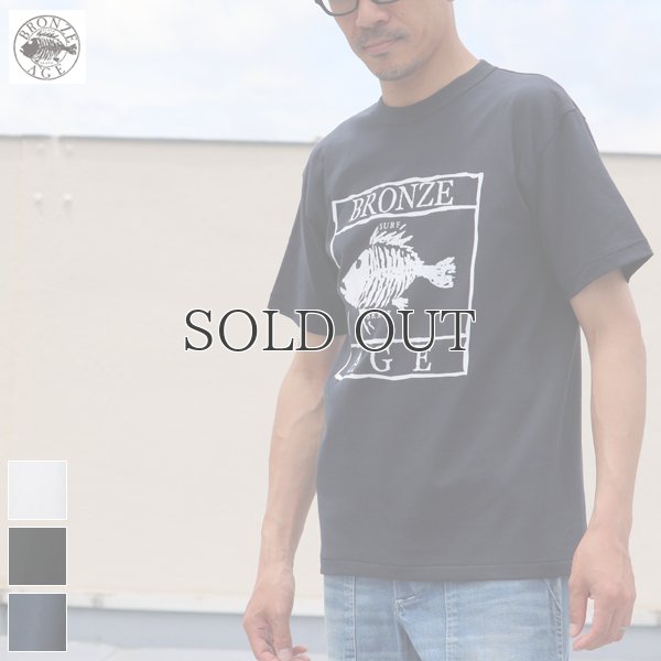 画像1: BRONZE AGE（ブロンズエイジ）"FRONT SQUARE"プリントTEE/ Audience