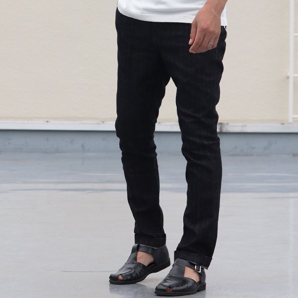 画像5: 【RE PRICE / 価格改定】オーバーダイカラーデニムノープリーツテーパードパンツ【MADE IN JAPAN】『日本製』/ Upscape Audience