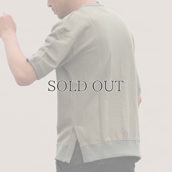 画像11: 【RE PRICE/価格改定】裏毛サイドスリット半袖ビッグスウェット【MADE IN JAPAN】『日本製』/ Upscape Audience