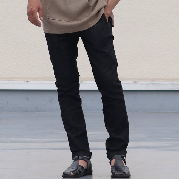 画像9: 【RE PRICE / 価格改定】オーバーダイカラーデニムノープリーツテーパードパンツ【MADE IN JAPAN】『日本製』/ Upscape Audience