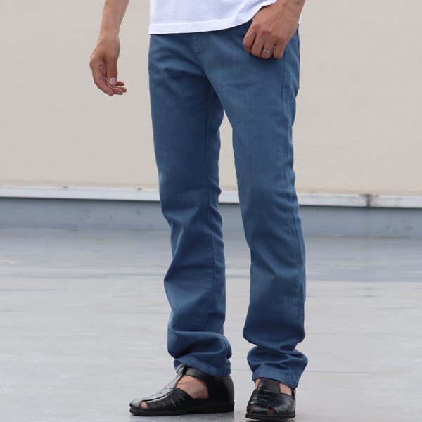 画像6: 【RE PRICE / 価格改定】オーバーダイカラーデニムストレートタイトフィットパンツ【MADE IN JAPAN】『日本製』/ Upscape Audience