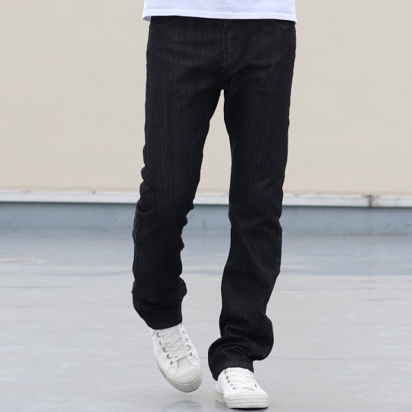 画像4: 【RE PRICE / 価格改定】オーバーダイカラーデニムストレートタイトフィットパンツ【MADE IN JAPAN】『日本製』/ Upscape Audience