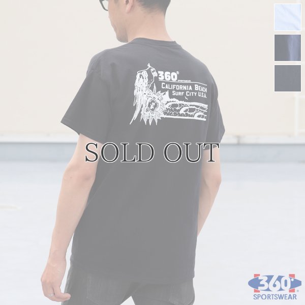 画像1: 360°SPORTS WEAR（スリーシックスティスポーツウェア） "BIRD" 6oz米綿丸胴ポケ付きS/S Tee/ Audience