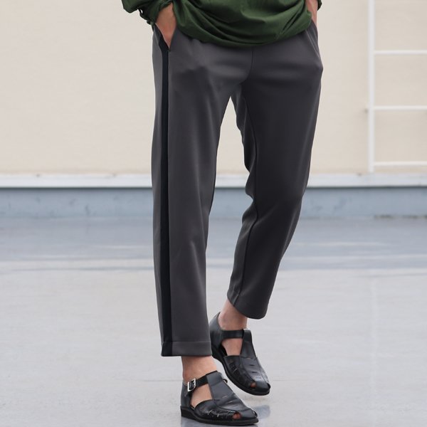 画像7: 3段スムース サイドライン イージーアンクルパンツ【MADE IN JAPAN】『日本製』 / Upscape Audience