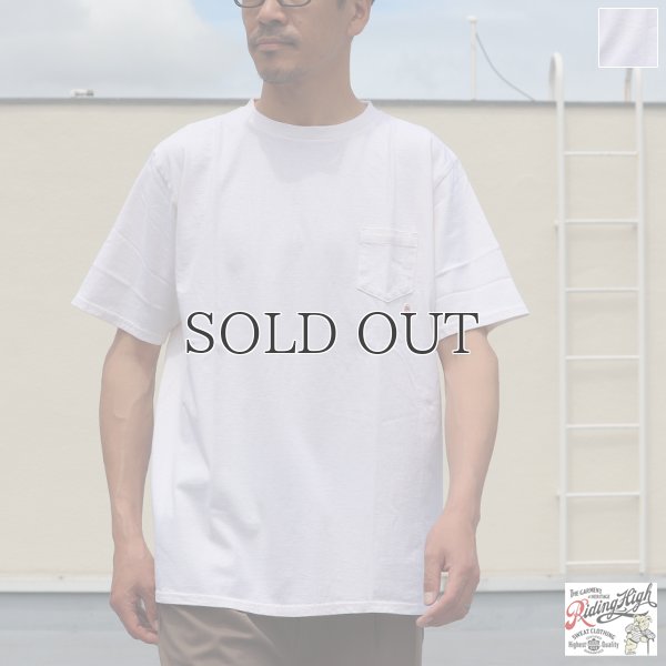 画像1: RIDING HI / STANDARD PACK POCKET TEE(R185-0103)【MADE IN JAPAN】『日本製』