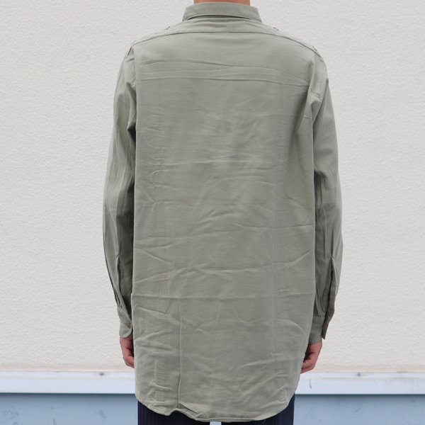 画像11: DEAD STOCK / Czech Army Sleeping Shirts (チェコ軍 60〜70年代 グランパ シャツ)