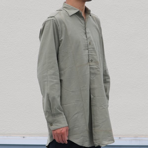 画像12: DEAD STOCK / Czech Army Sleeping Shirts (チェコ軍 60〜70年代 グランパ シャツ)
