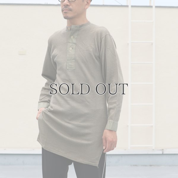画像8: DEAD STOCK / SWEDISH ARMY M-39 Henly Neck Tee (スウェーデン軍 M-39 ヘンリーネックアンダーシャツ）
