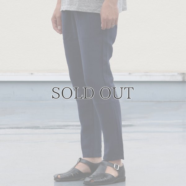 画像5: フレンチリネンナチュールドキャンバス2タックアンクルパンツ【MADE IN JAPAN】『日本製』 / Upscape Audience