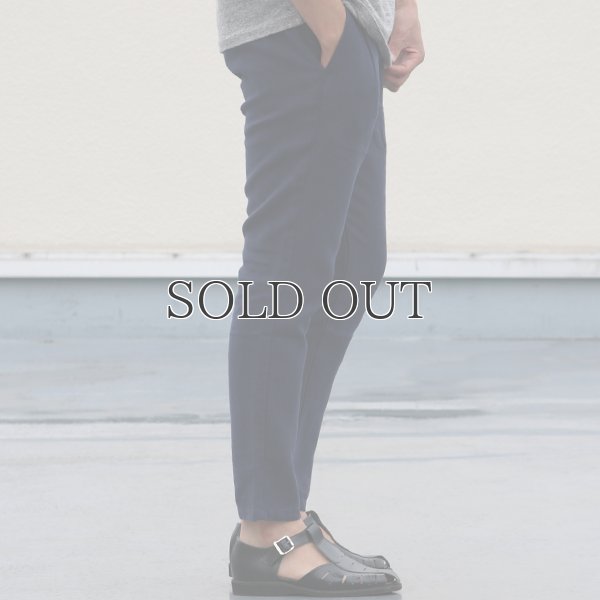 画像7: フレンチリネンナチュールドキャンバス2タックアンクルパンツ【MADE IN JAPAN】『日本製』 / Upscape Audience