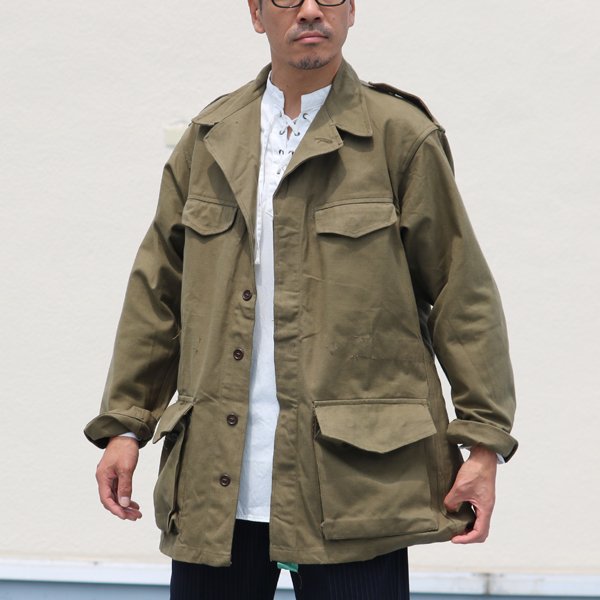 画像9: DEAD STOCK / 50’s French Military M-47 JACKET(フランス軍 50年代【前期】 M47 フィールドジャケット)