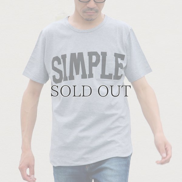 画像6: ラフィー天竺"SIMPLE"プリントポケット付きクルーネックT【MADE IN JAPAN】『日本製』/ Upscape Audience