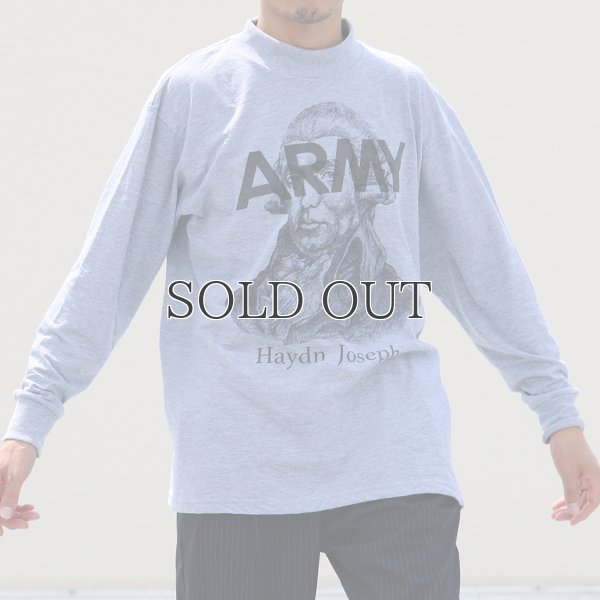 画像7: SOFFE /Army Mock neck Long Sleeve "Haydn Joseph" Print Remake
